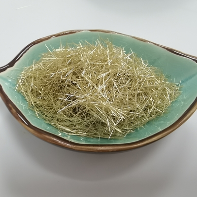 Do micro de alta elasticidade da força de 2850 Mpa fibra de aço da fibra com o cobre revestido para o RPC e o UHPC