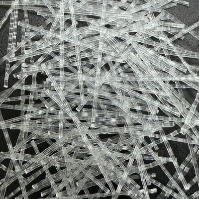 Forma de onda de fibra macro de polipropileno PP de alta resistência para construção de pontes