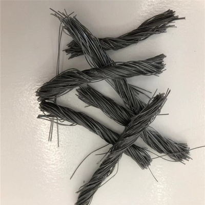 formulário bunchy da fibra quebra-resistente dos PP do polipropileno para o trabalho concreto