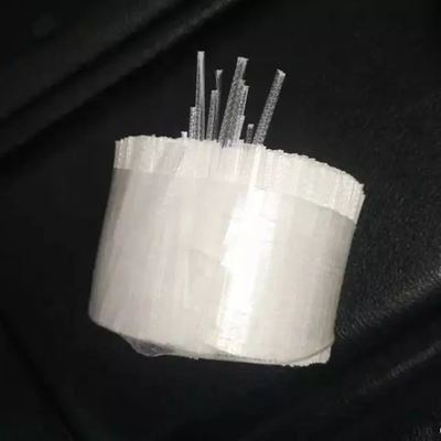 Fibra reforçada concreta Macrofibers 54mm do polipropileno para a mineração da construção