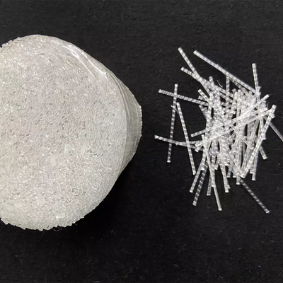 Fibra reforçada concreta Macrofibers 54mm do polipropileno para a mineração da construção
