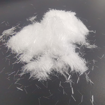 Produto de fibra PE de ponto de fusão de 105 graus como fibra à prova de explosão para tijolos não queimados