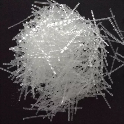 Forma de onda de fibra de PP em vez de malha de metal soldada e fibras de aço em estruturas de concreto para ponte e teto de túnel