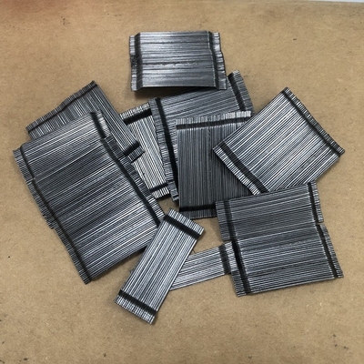 O gancho certificado CE da extremidade colou a fibra de aço 30mm - 55mm para o reforço concreto