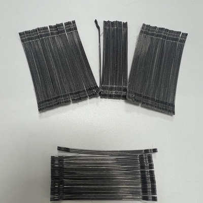 A resistência à tração 1800Mpa de L/D 80 colou a fibra enganchada 80/60 do aço da extremidade para o túnel da mina