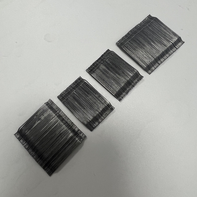 A resistência à tração 1800Mpa de L/D 80 colou a fibra enganchada 80/60 do aço da extremidade para o túnel da mina