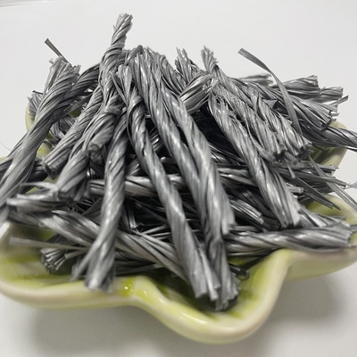 Fibra Bunchy dos PP da torção material cinzenta do polímero para o assoalho industrial
