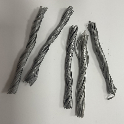 Fibra Bunchy dos PP da torção material cinzenta do polímero para o assoalho industrial