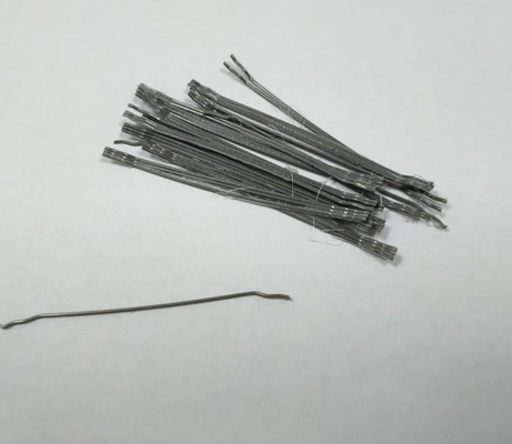 A fibra de aço material concreta econômica e durável para o concreto misturado pronto e pré-fabricou o concreto