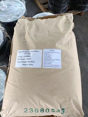 Ester de glicerol amarelo claro da rosina de goma BT-85E e BT-85ER como ingrediente de mastigação para goma de borracha