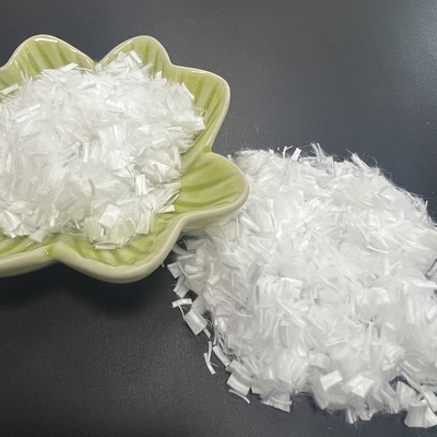 Fibra de grapa branca de corte curto de milho 6mmx1.66dtex Fibra de PLA para perfuração de petróleo