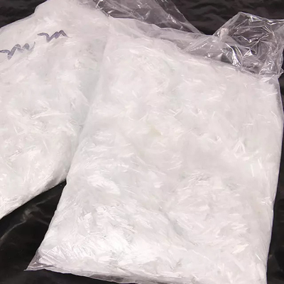 Forte resistência a ácidos e álcalis Fibra de concreto PP para agregados finos
