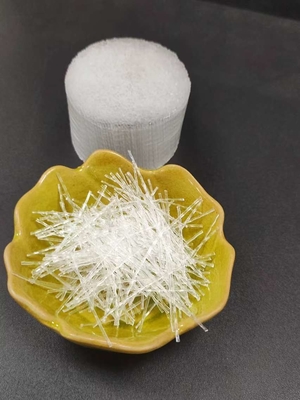 48 MM Resistente a ácidos e álcalis Polipropileno PP Macro Fibra Wave Para Construção Cimento de concreto