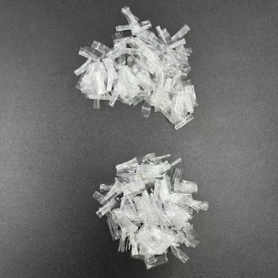 12 mm de malha de fibras de polipropileno PP para concreto