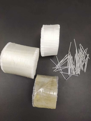 9000Mpa Anti-microcrack e resistência PP Macro Fibra em relevo para engenharia de concreto