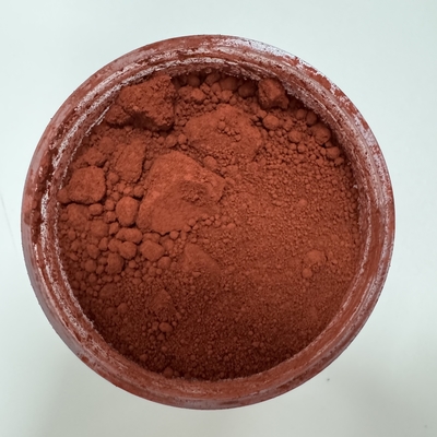 Materiais primas químicos de alta pureza Pigmento inorgânico Óxido de ferro Vermelho para tijolos de concreto