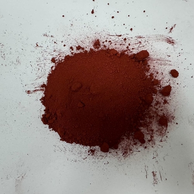 Materiais primas químicos de alta pureza Pigmento inorgânico Óxido de ferro Vermelho para tijolos de concreto