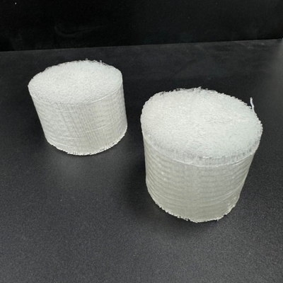 Forma de onda do produto de fibras de polipropileno para aplicação em material de reforço e preenchimento de concreto