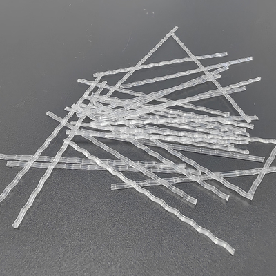Fibras de ondas macro de polipropileno de polipropileno sintético para reforço de betão para utilização em argamassa