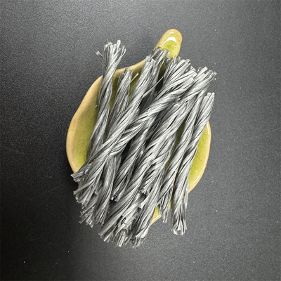 formulário Bunchy torcido fibra 500T de 40mm PP para o reforço concreto