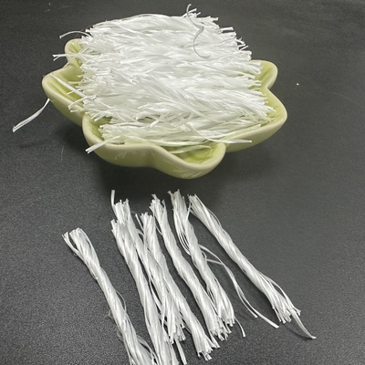 O formulário Bunchy torcido de Biture PP fibra cinzenta para que o reforço rache-se resiste e concreto