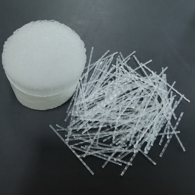 Forma de onda de fibra de polipropileno de macrofibra de 48 mm para pré-criação, betão a jato