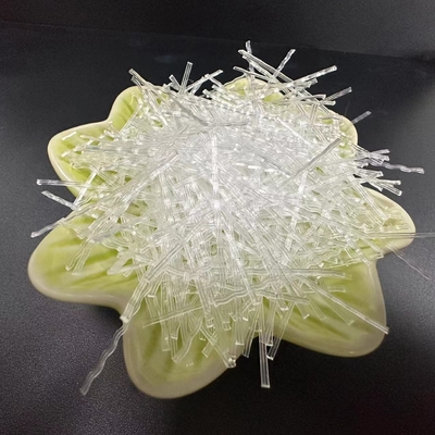 Forma de onda transparente de PP Macrofiber para materiais de reforço da fundação para proteger a estabilidade da fundação