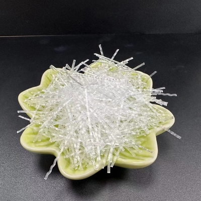 Forma de onda transparente de PP Macrofiber para materiais de reforço da fundação para proteger a estabilidade da fundação
