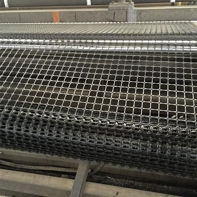 vidro biaxial dos PP Geogrid do polipropileno de 39x39mm para o reforço da base da estrada
