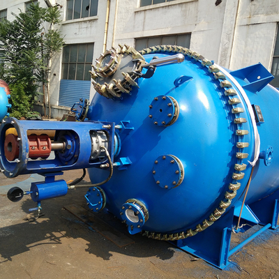 Tipo equipamento alinhado de vidro de K do reator de 5000L para a produção química