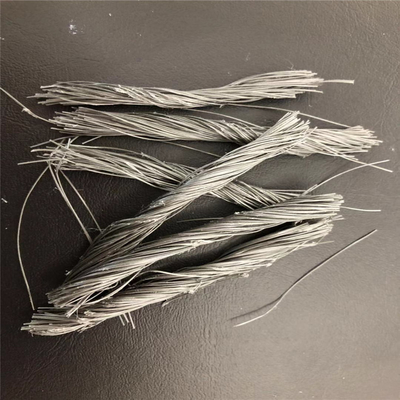 A fibra systhetic para para reforçar o formulário Bunchy da fibra concreta dos PP