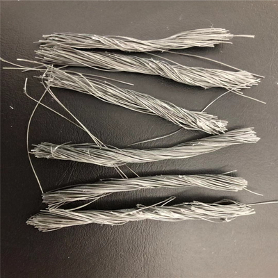 formulário bunchy da fibra quebra-resistente dos PP do polipropileno para o trabalho concreto