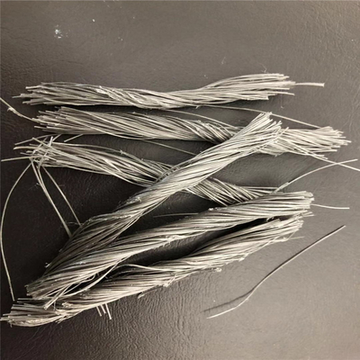 formulário bunchy da fibra quebra-resistente dos PP do polipropileno para o trabalho concreto