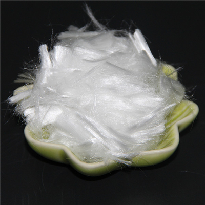 fibra de nylon 6mm do monofilamento de grande resistência para o reforço concreto