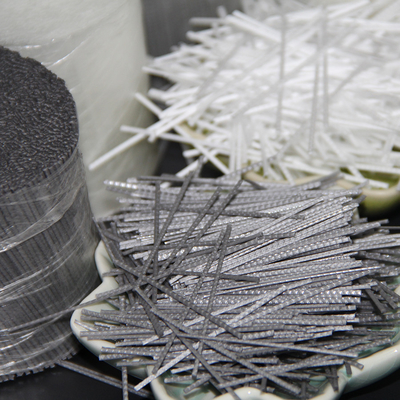 A fibra plástica sintética dos PP Microfiber reforçou 54mm concretos para a construção