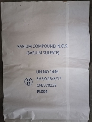 BaSO4 sintéticos pintam a pasta química crua do sulfato de bário de Material