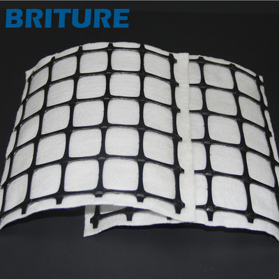 polipropileno PP Geogrid biaxial do geotêxtil 150gsm para a estabilização 30-30kN/M da inclinação