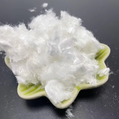 Força de alta elasticidade da fibra de nylon 6mm da poliamida para o reforço concreto